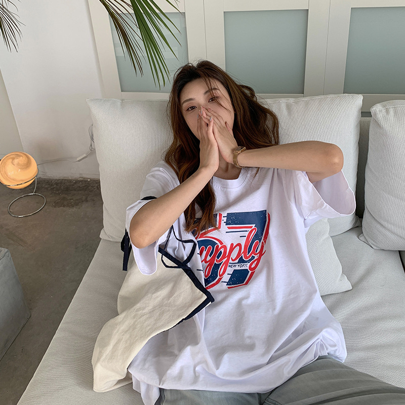 Women's Casual American Street Style T-shirt