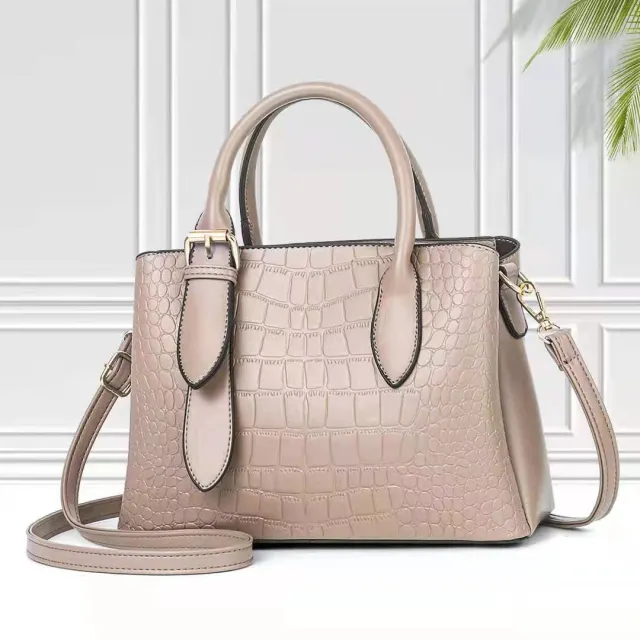 New Large Capacity Portable And Fashion Generous One shoulder Crossbody Commuter Women's Bag Khaki - Shop at LoveMi