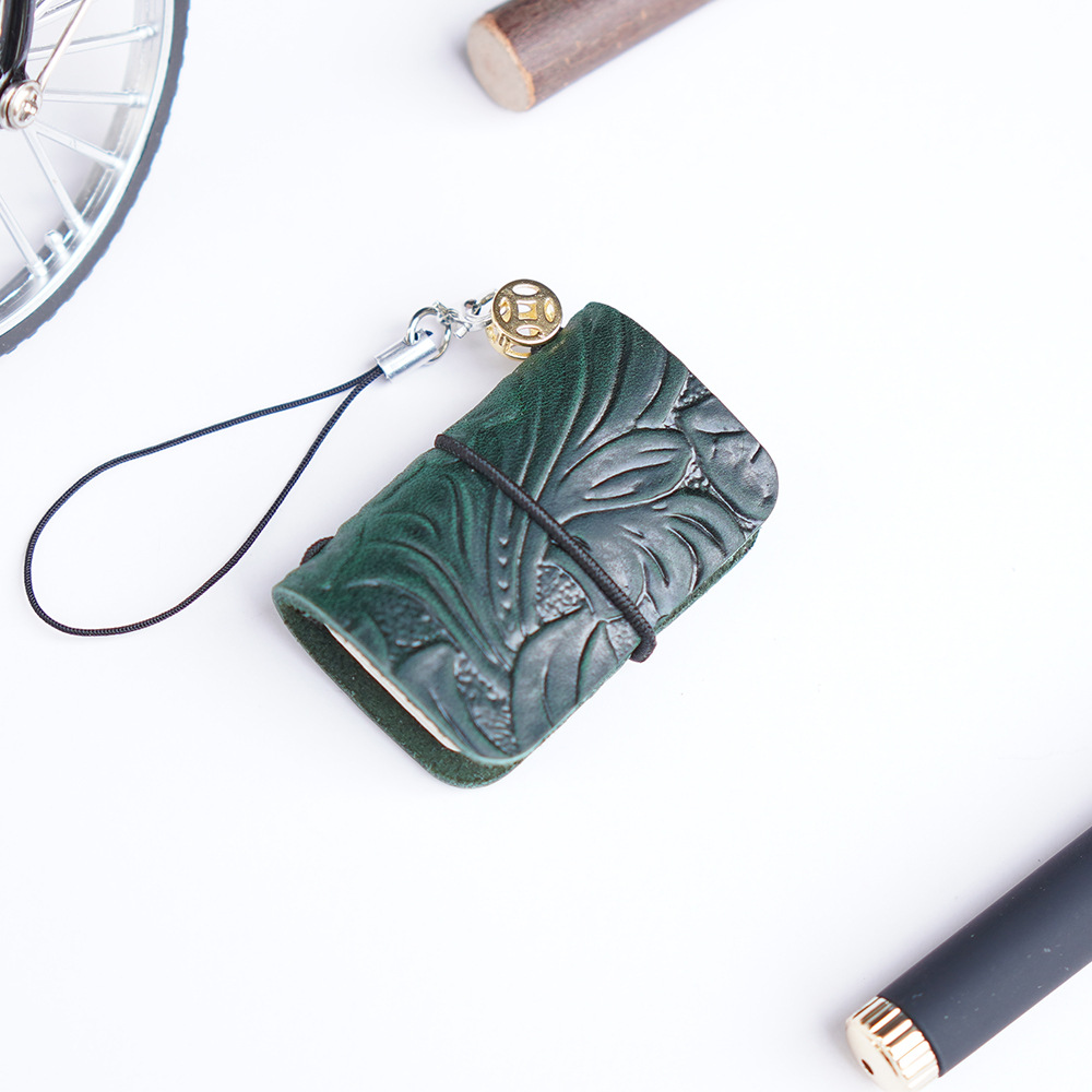 Super Mini Pocket Notebook Creative Cow Leather 6