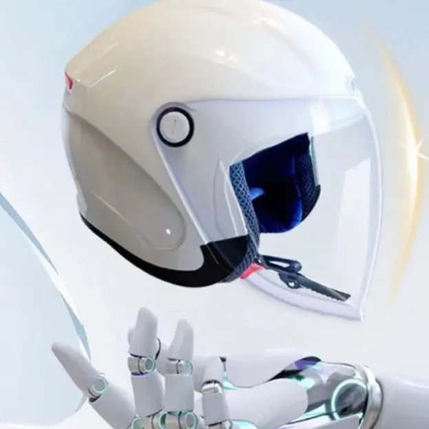 AI Intelligent Voice Bluetooth Motorcycle Helmet
