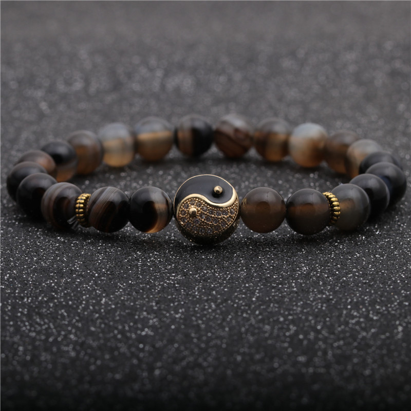 Agate Bead Bracelet, picture 6 of 7