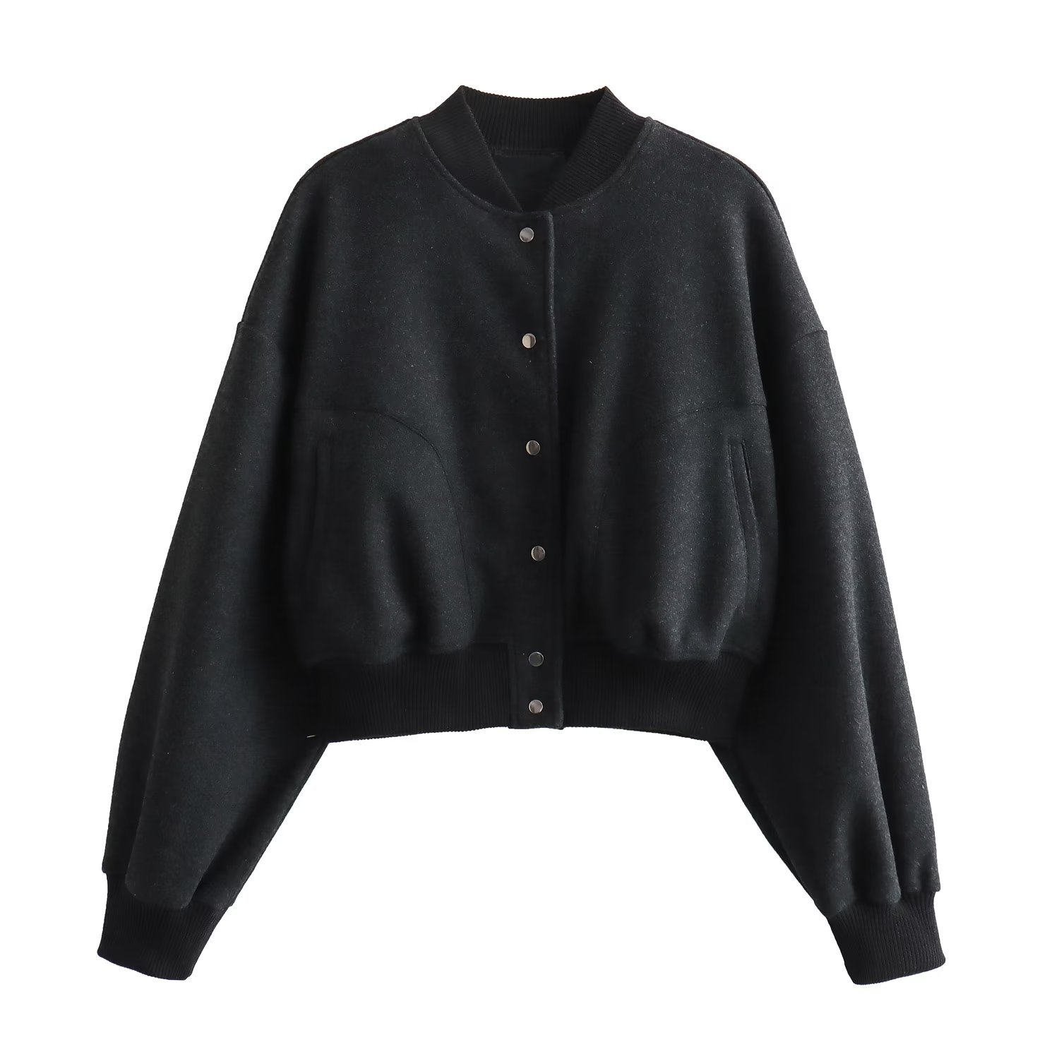 Cross-border Foreign Trade Women's Autumn Short Pilot Fashion Jacket Coat