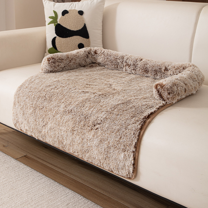 Plush Dog Bed Sofa Pet Mat For Warmth In Fall And Winter