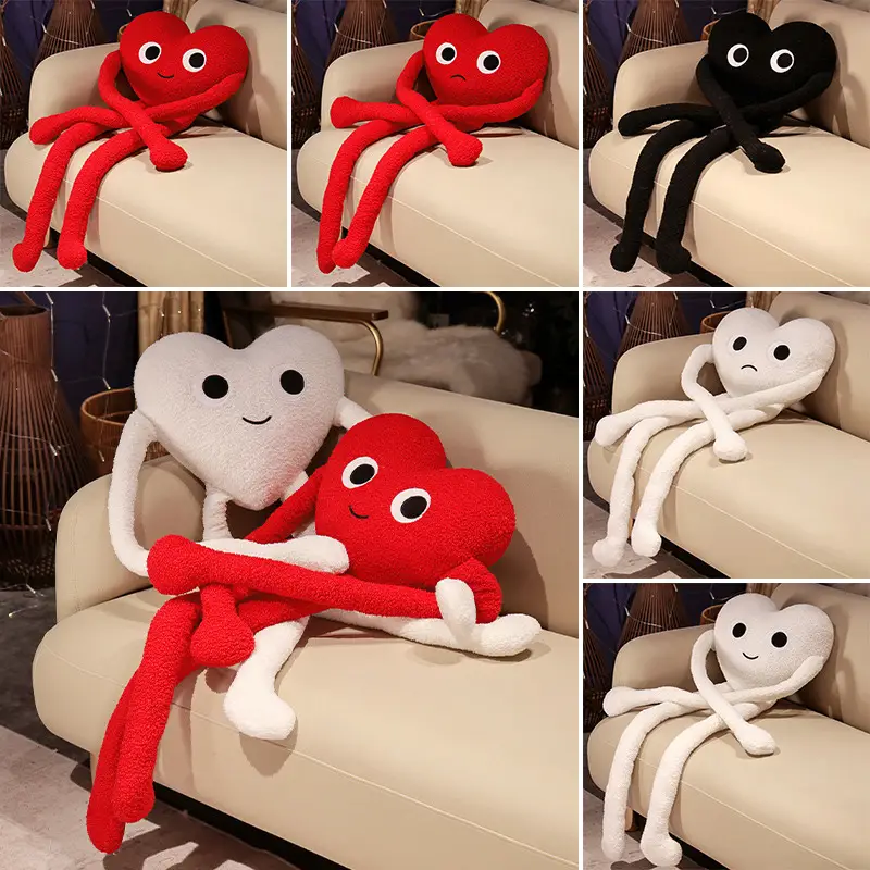 Children's Long Leg Love Funny Throw Pillow