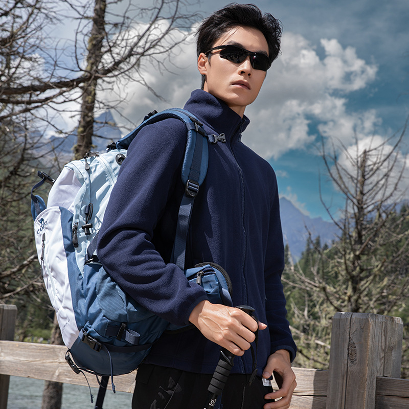 Polar Fleece Lined Hoodie With A Detachable Fleece Liner product image