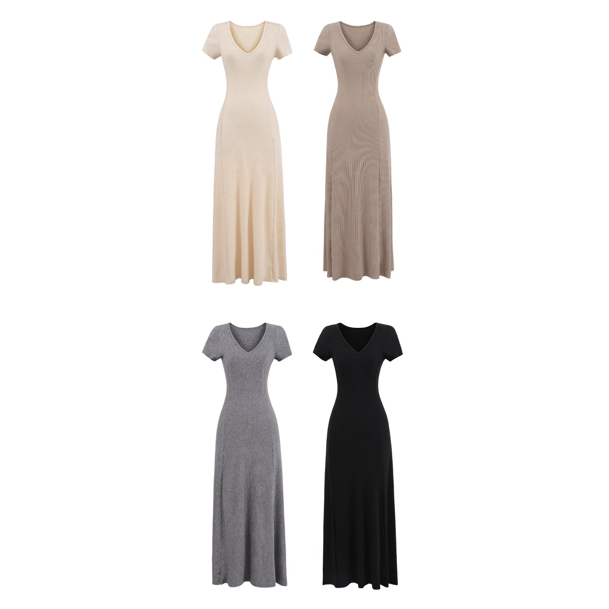 Waist-tight French Slim-fit Knitted Elegant Tight Waist Dress