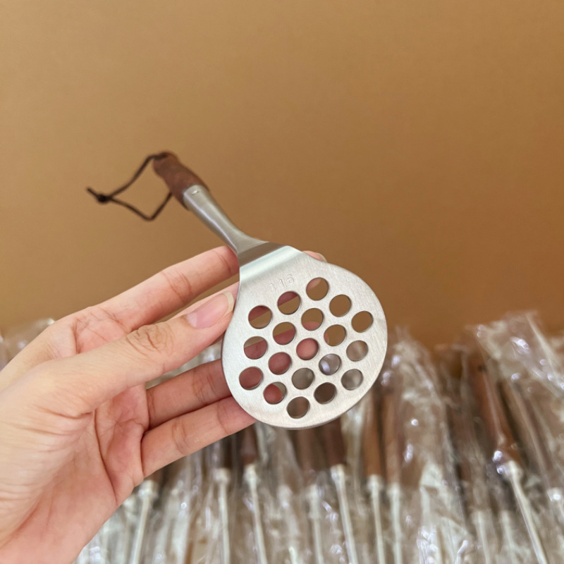 Walnut 316 Stainless Steel Potatoes Crusher Mud Artifact