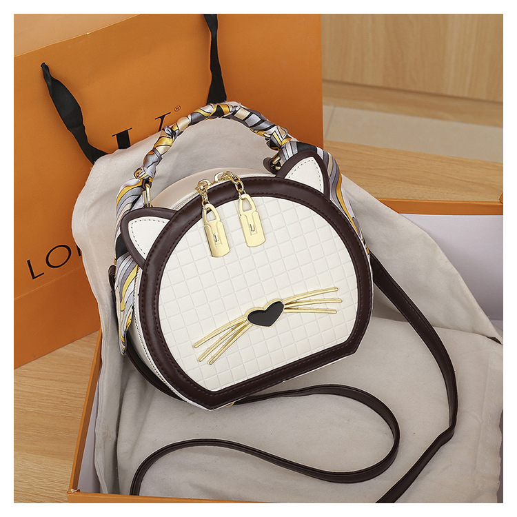 Title 11, Nouveau Sac Messenger pour Femme Motif Chat Mig...