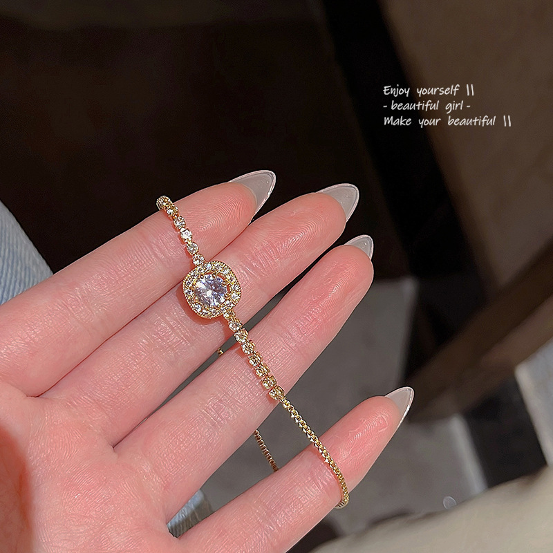 Super Flash Zircon Love Women's Bracelet - Picture 23 of 31