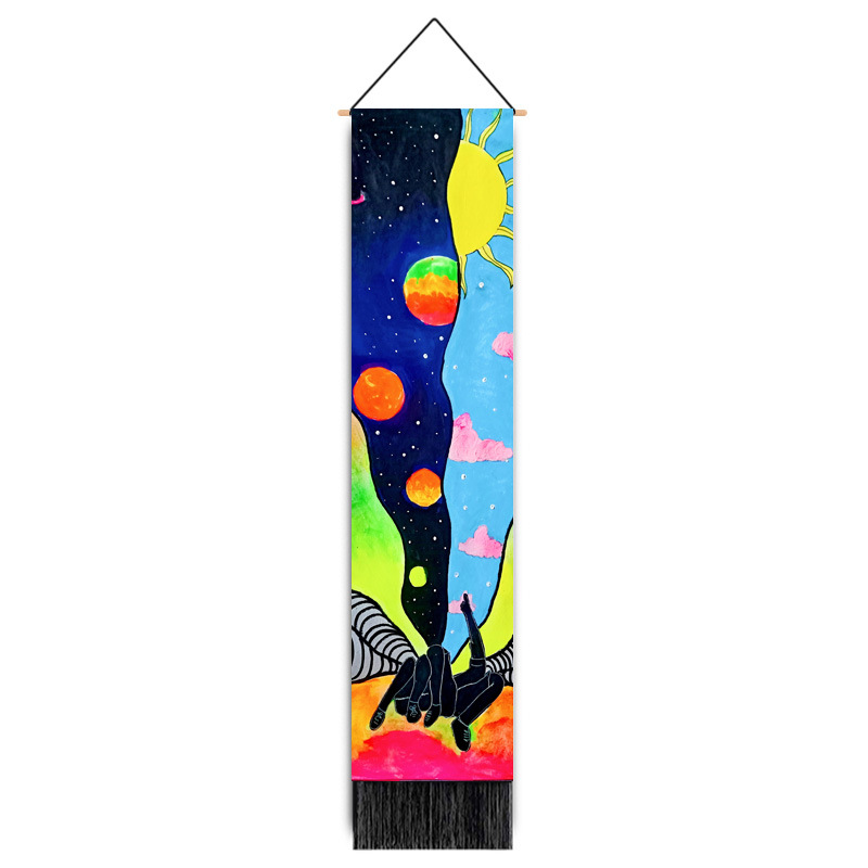 Printed Landscape Wall Hanging Tapestry, picture 7 of 12
