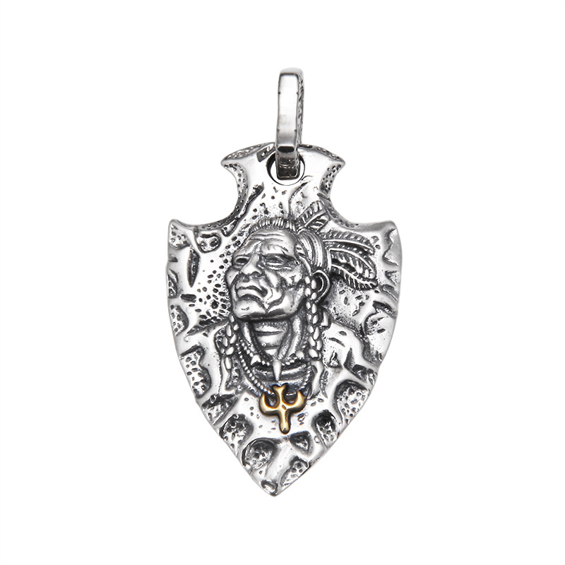 Male And Female Personality Fashion Heavy Industry Pendant