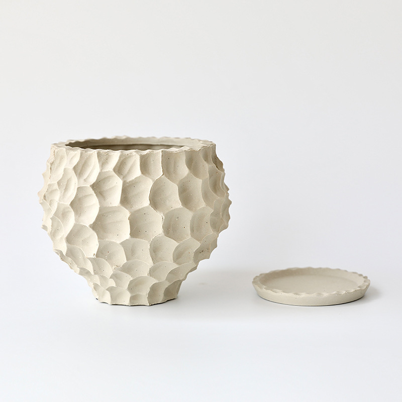 Ceramic Phalaenopsis Pot with Tray, picture 2 of 4