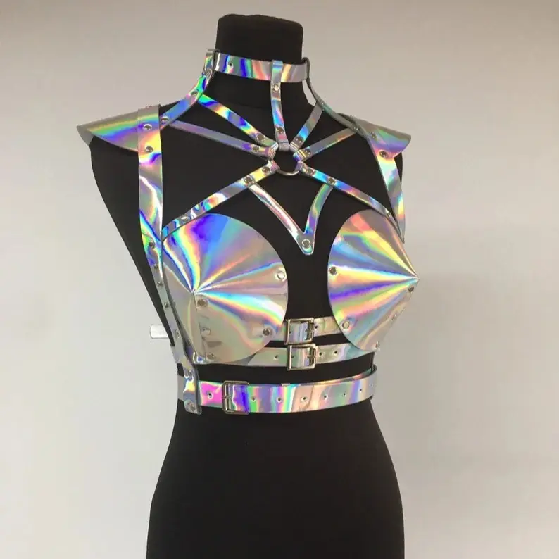 Bondage Leather Corset Belt Waist Chain Accessory