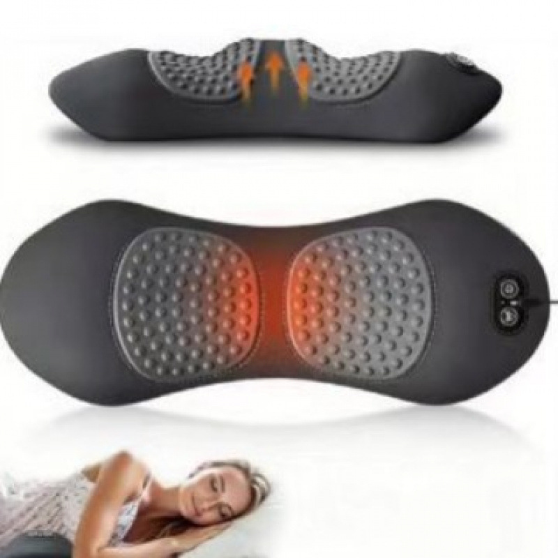 Lumbar Pillow Massage Heating Waist Pad 4