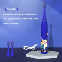Bear Dark Blue Charge 3Head