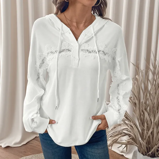 Solid Color Casual Temperament Wild Thin Sweater For Women White - Shop at LoveMi