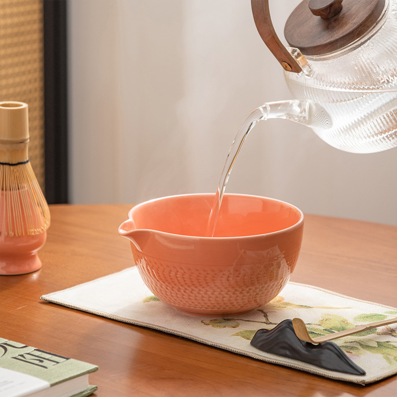 Matcha 7-piece Tea Set Suit Tea Whisk Matcha Bowl (Blind