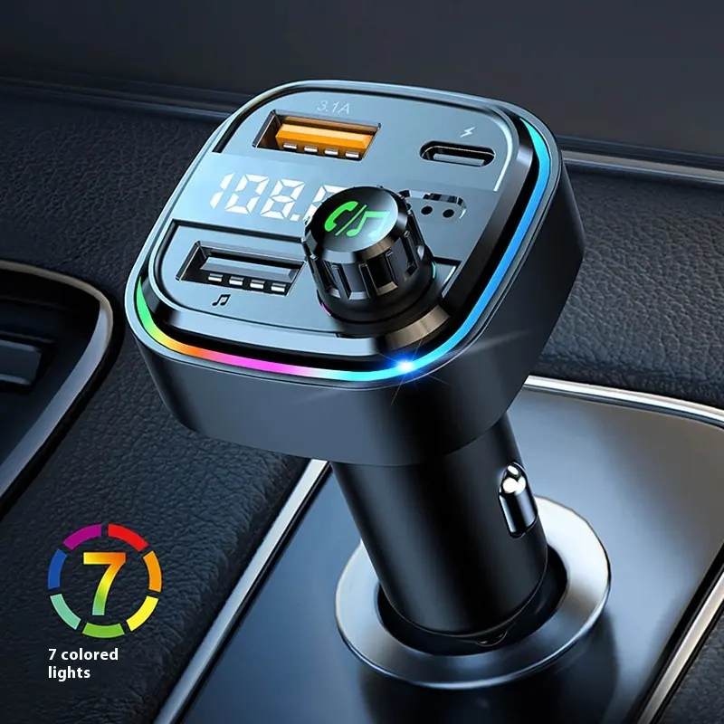 Bluetooth Automotive MP3 Player Charger Multi-function Vehicle-mounted