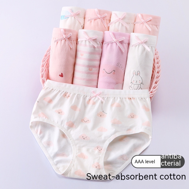 Children's Underwear Women's Triangle Cotton Boxer - Image 1