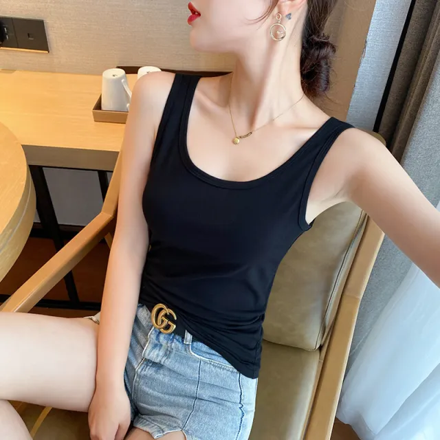 Women's Sleeveless Tank Top Black - Shop at LoveMi