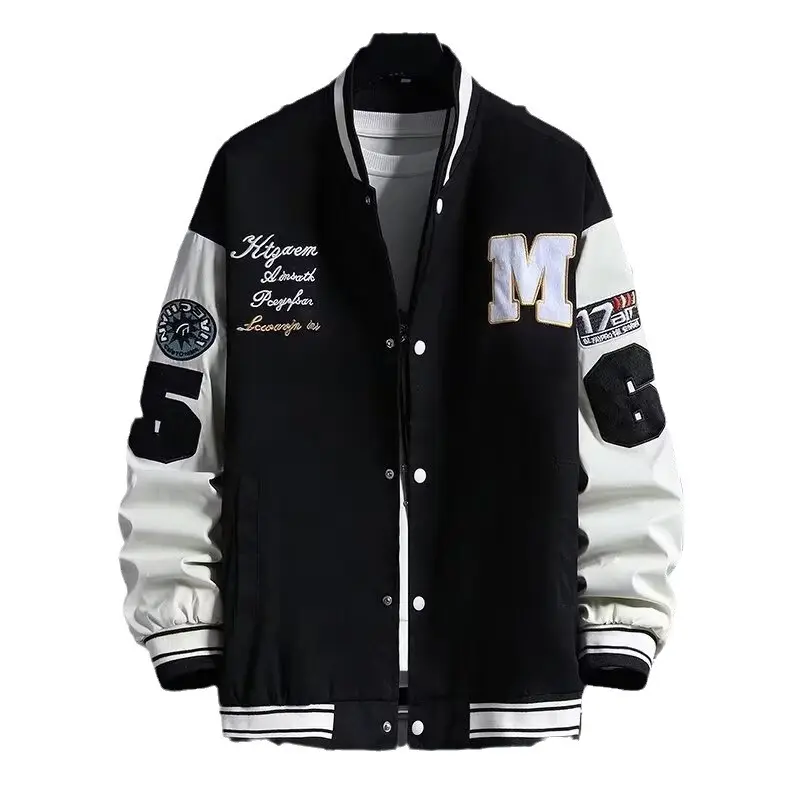 Men's Baseball Jacket Fashion Casual Letter Number