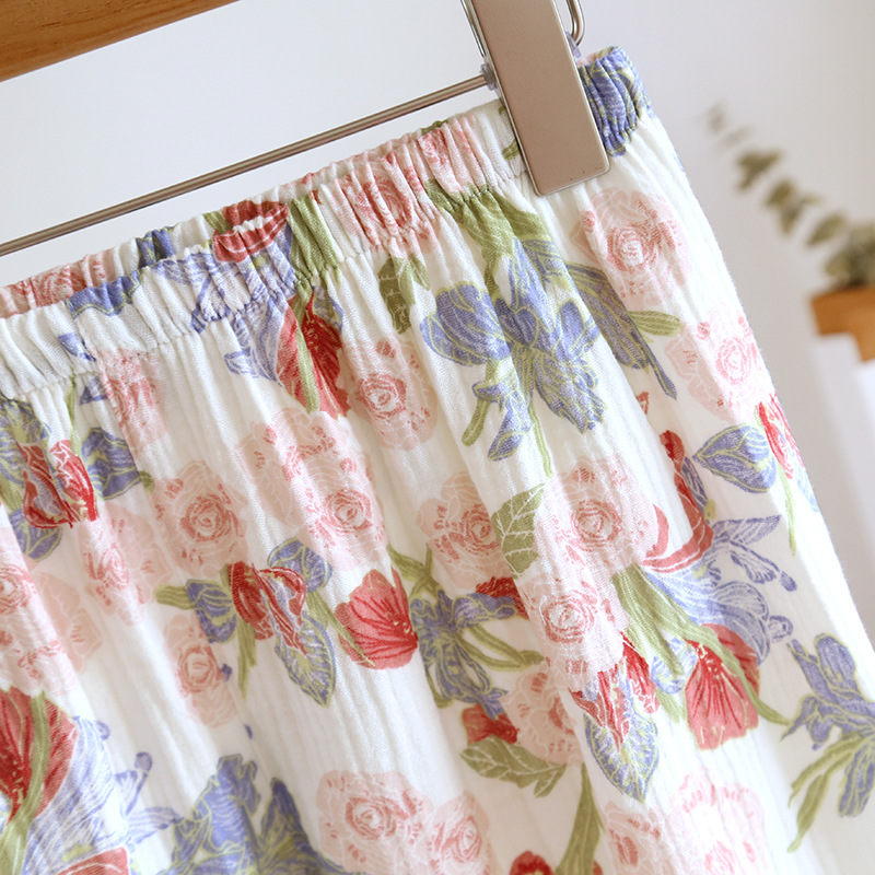 Cotton Loose Home Wear Suit Women's Cotton Yarn Suit