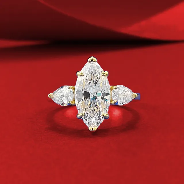 Fashionable Two tone Ring For Women Gold - Shop at LoveMi