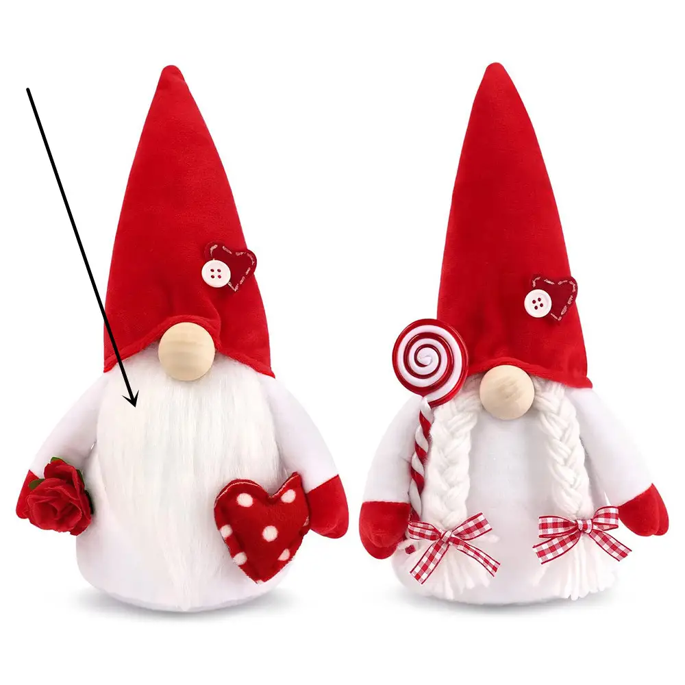 Faceless Rudolf Fabric Doll Gift