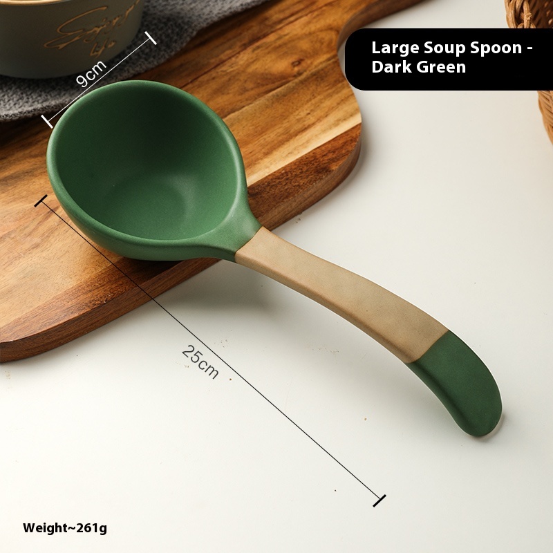 Big Spoon Dark Green