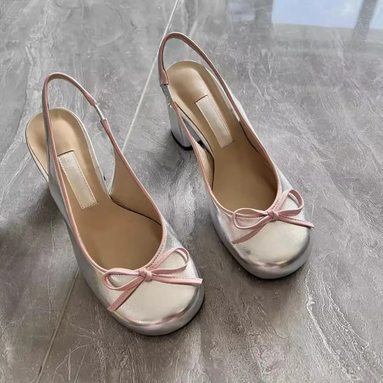 Womens Chunky-heel Open-toe Sandals