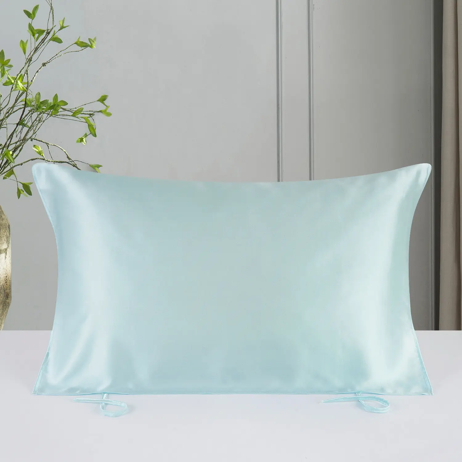 Heavyweight Pure Silk Pillowcase In Solid Color