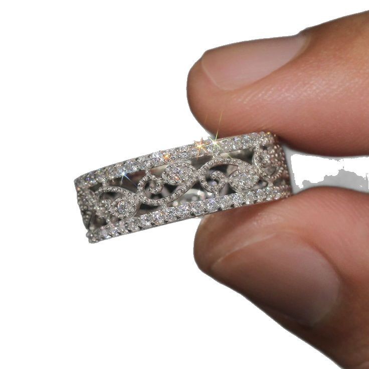 Silver-Tone U-Shaped Ring, picture 4 of 4