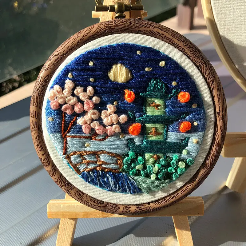 3D Embroidery Beginner Level Handmade Creative