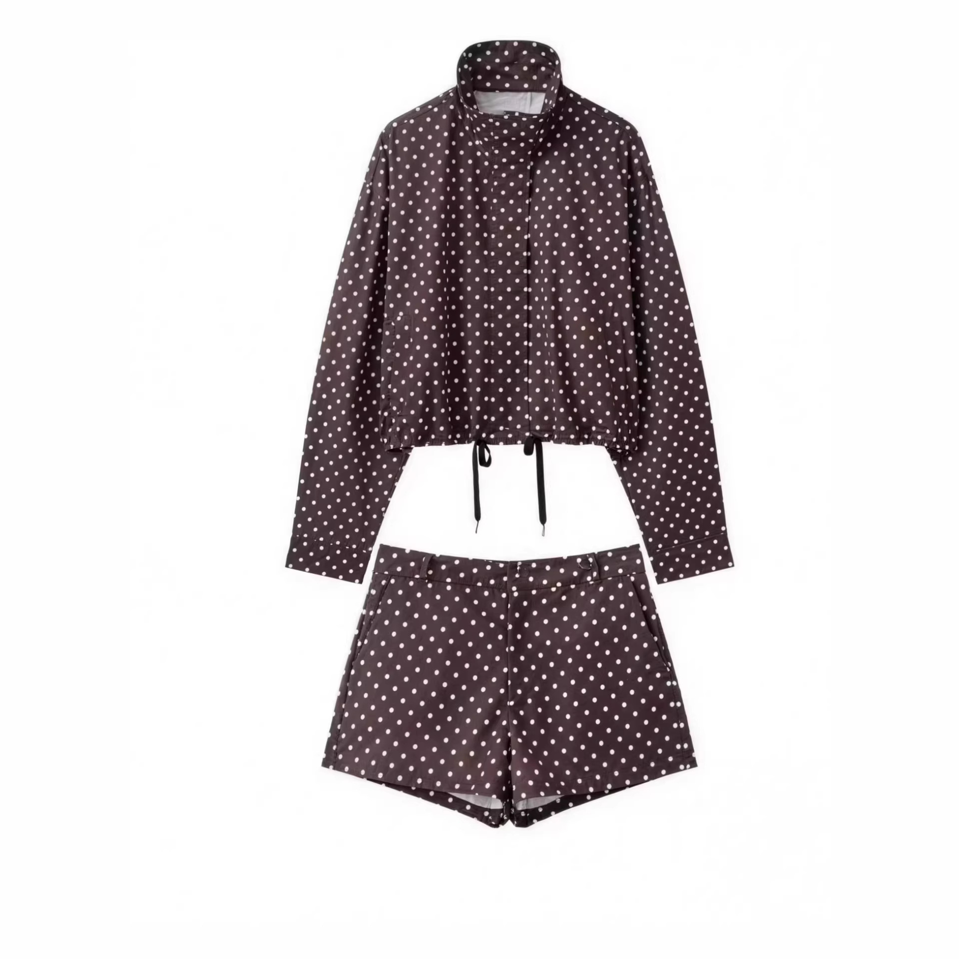 Stylish Minimalist Casual Womens Long Sleeve Set