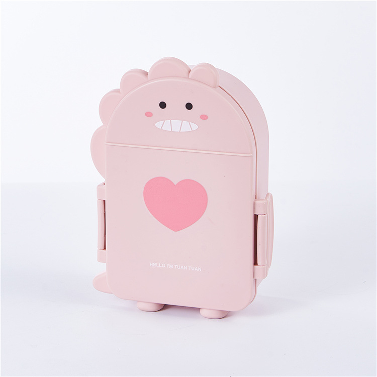 Dinosaur Lunch Box With Lid Portable Out Compartment Bento - Image 2