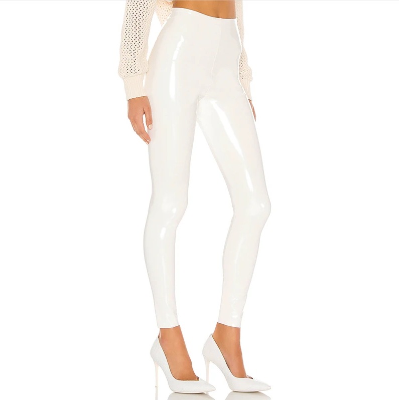 Sexy Slim-fit Cropped Leather Pants
