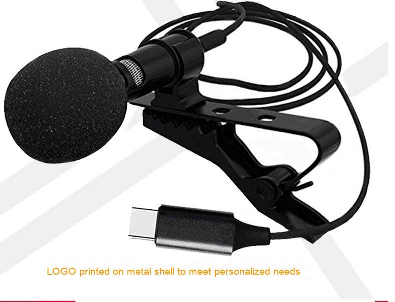 Recording New USB-C Microphone DAC Digital TPC Chip TYPE C Lavalier