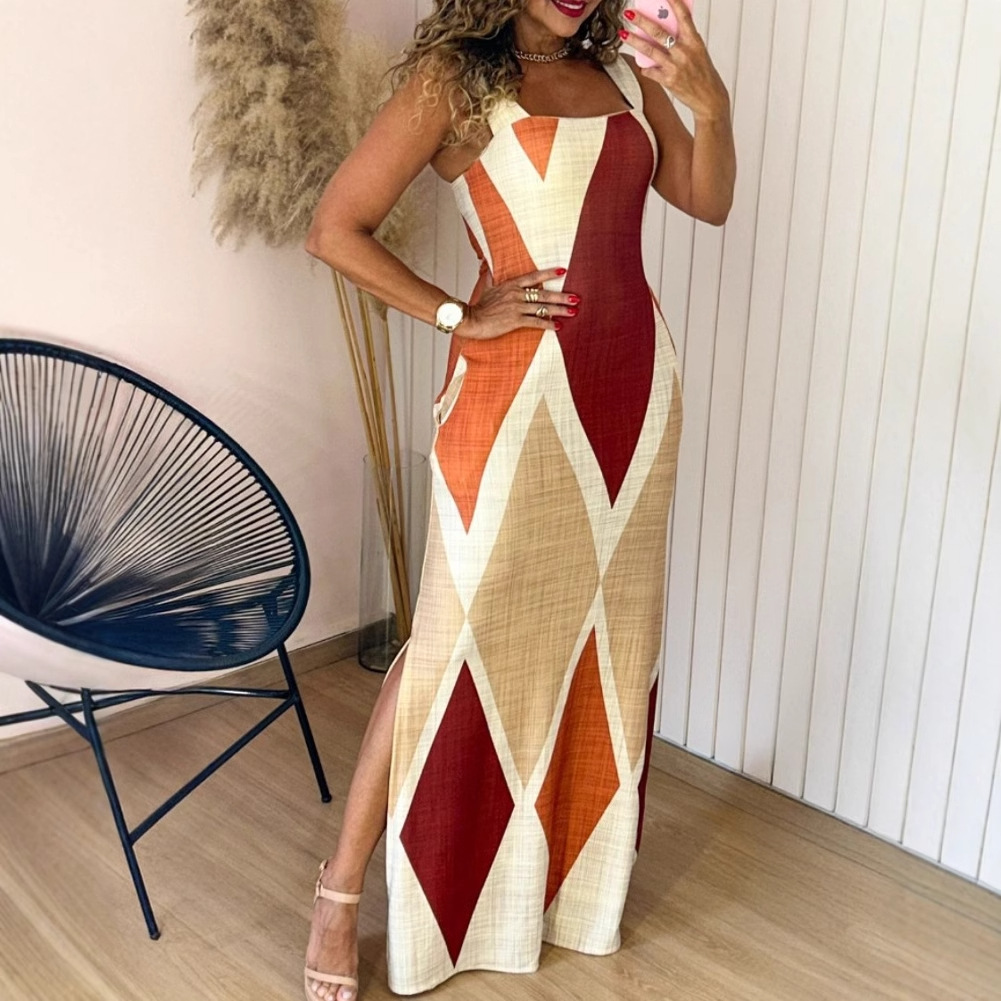 Womens Slim-fit Notched Work Dresssophisticated And Professional