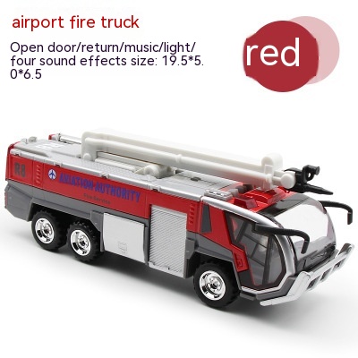 Airport Fire Truck Red