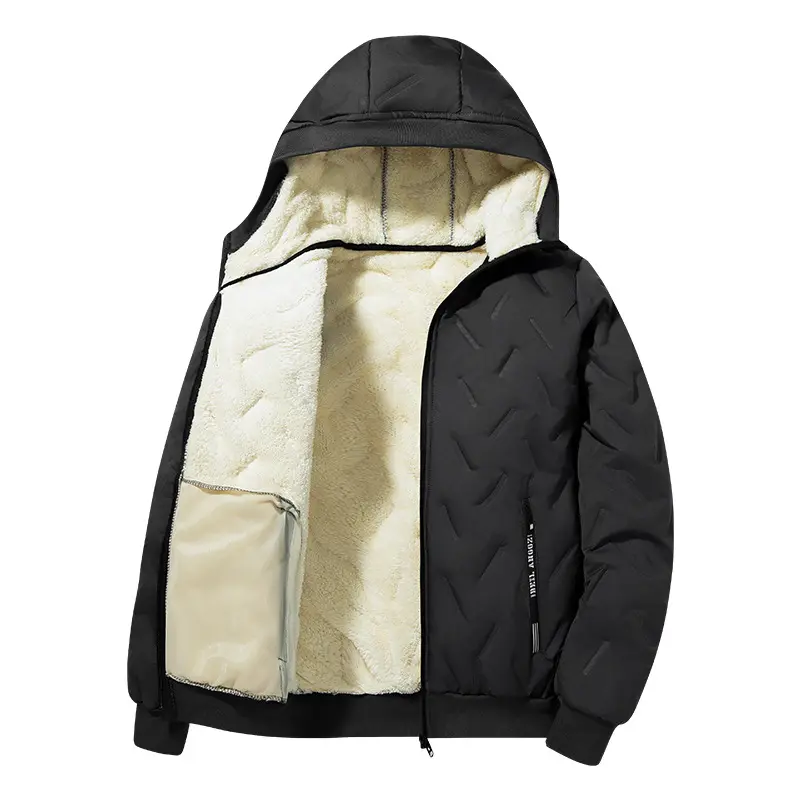 Men's Winter Ultrasonic Lambswool Cotton Padded Jacket