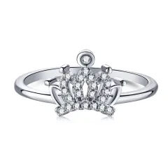 Special-interest Design Crown Ring Sterling Silver Ring - Ne120169 - View 1