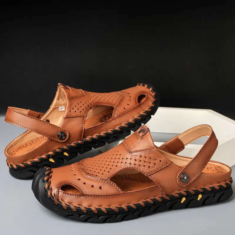 Plus-size Men's Outdoor Casual Hand-sewn Sole Beach