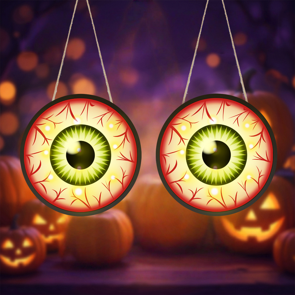 Halloween LED Glowing Eye Tag