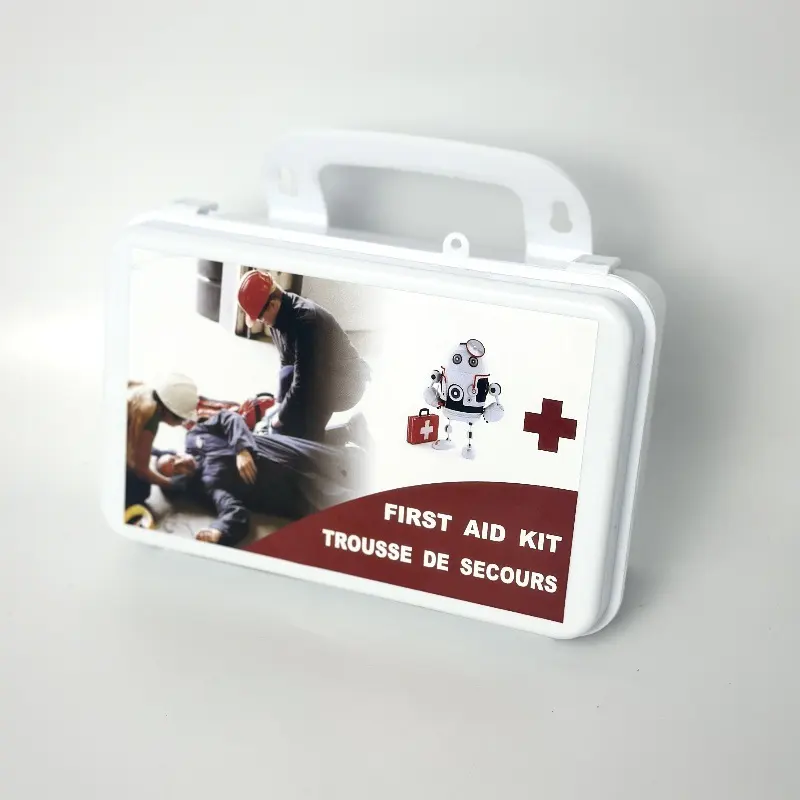 18-piece Portable First-Aid Kit for Home Use