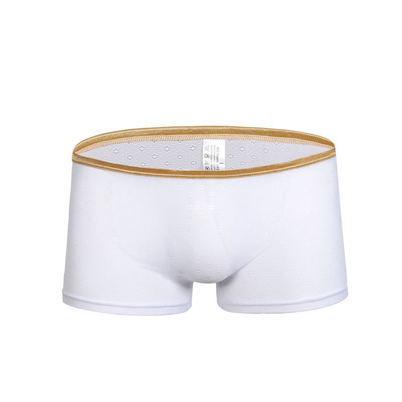 Title 7, Boxer shorts da uomo in mesh trasparente e tras...