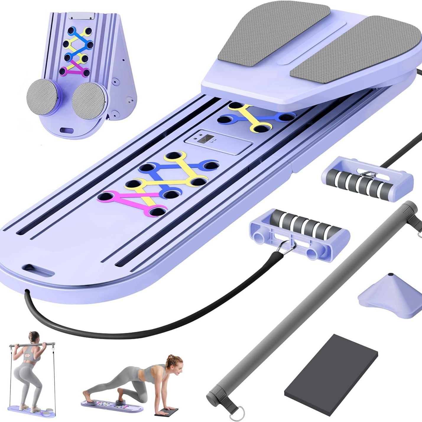 Planche abdominale multifonction pour renforcement des abdos