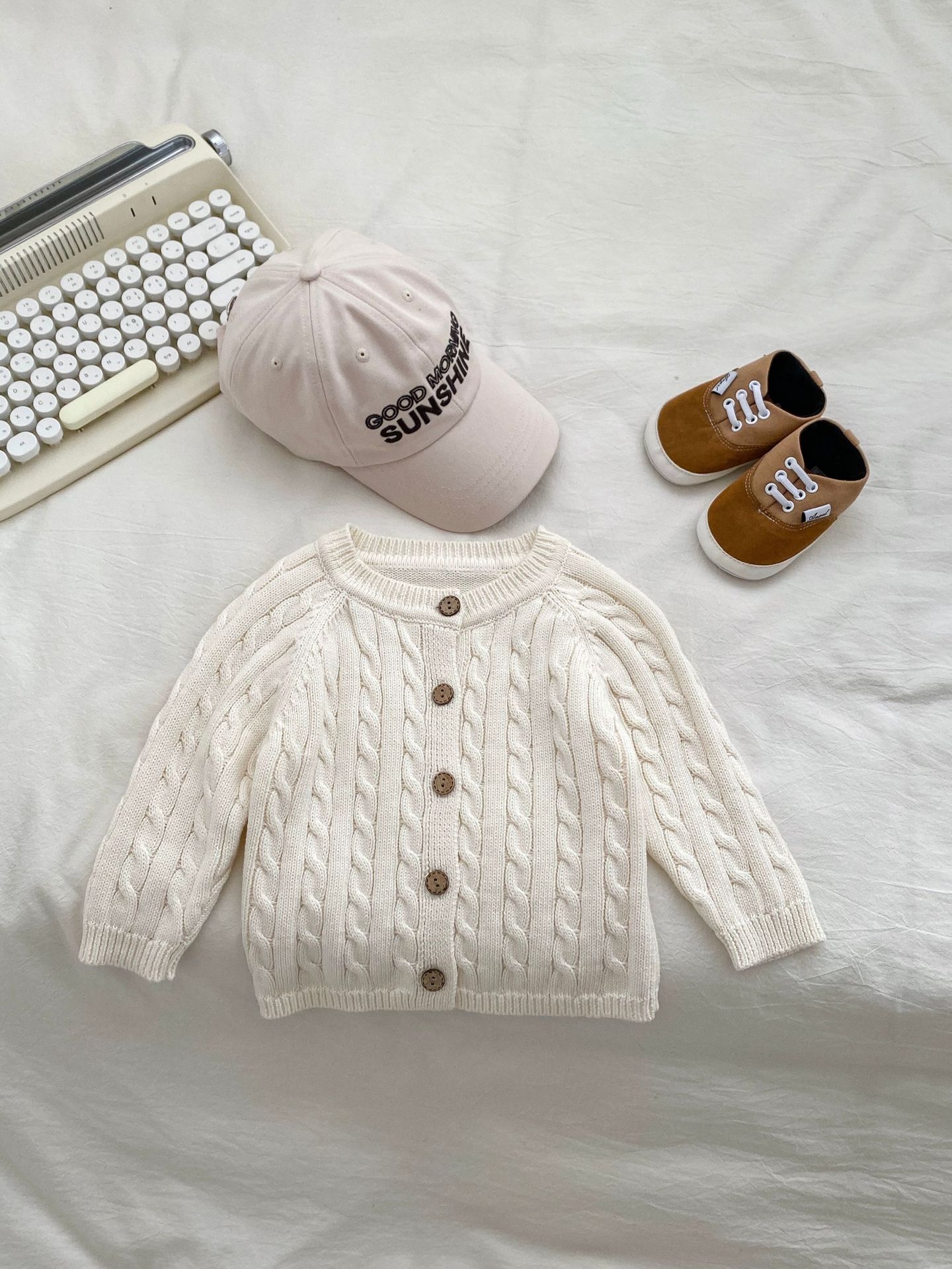 Beige Cardigan