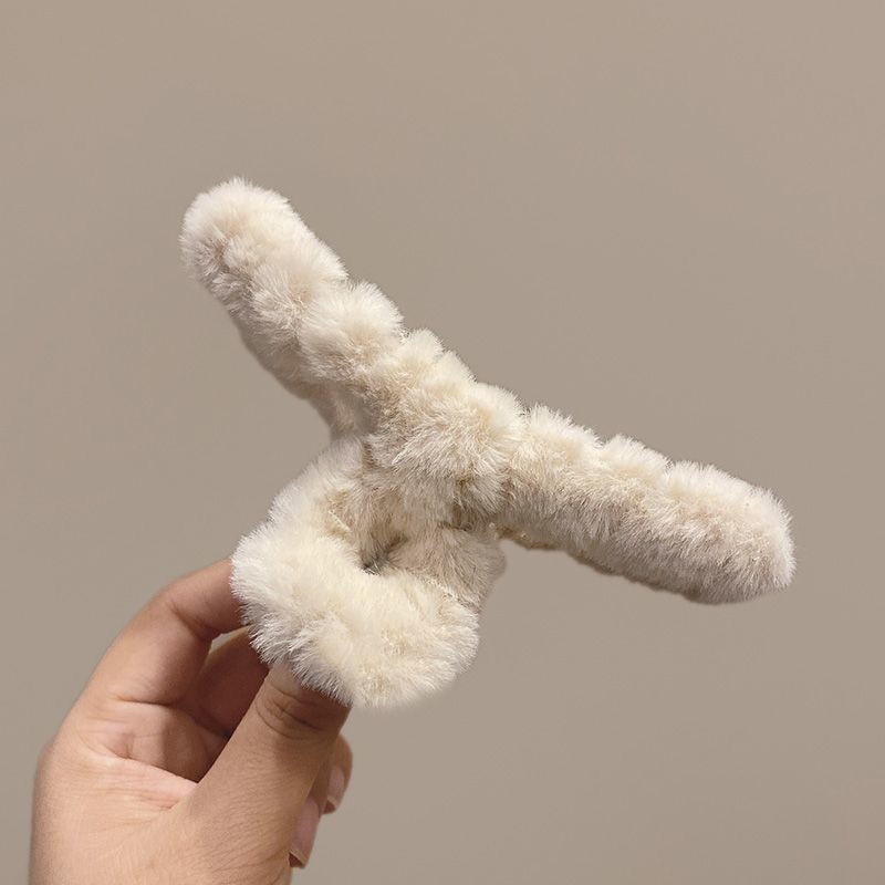 Furry Grip Milky White 13cm