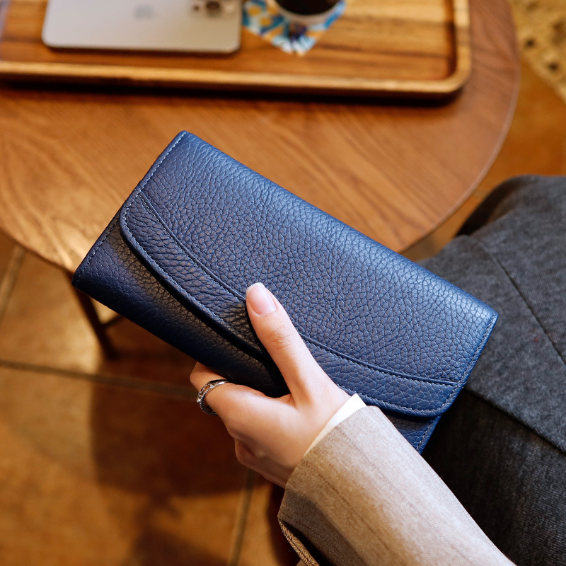 Genuine Leather Clutch Bag, picture 4 of 9