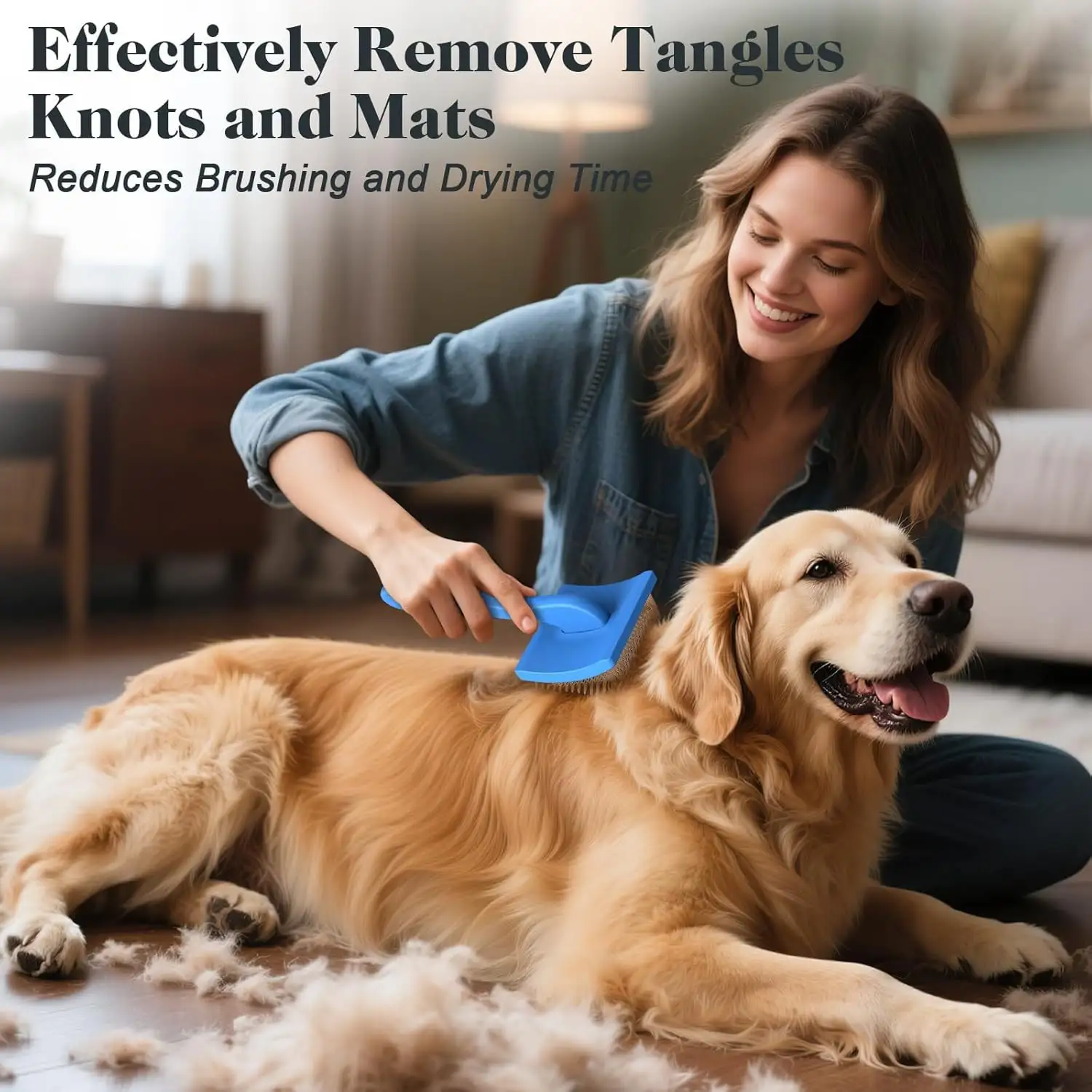 Pet Rake Brush Straight Comb Dog Makeup